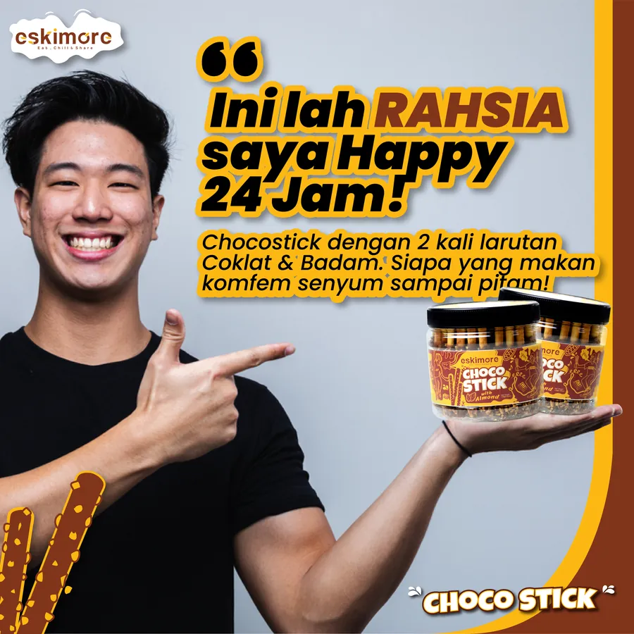 Poster iklan Chocostick by ESKIMORE - Food & Beverage