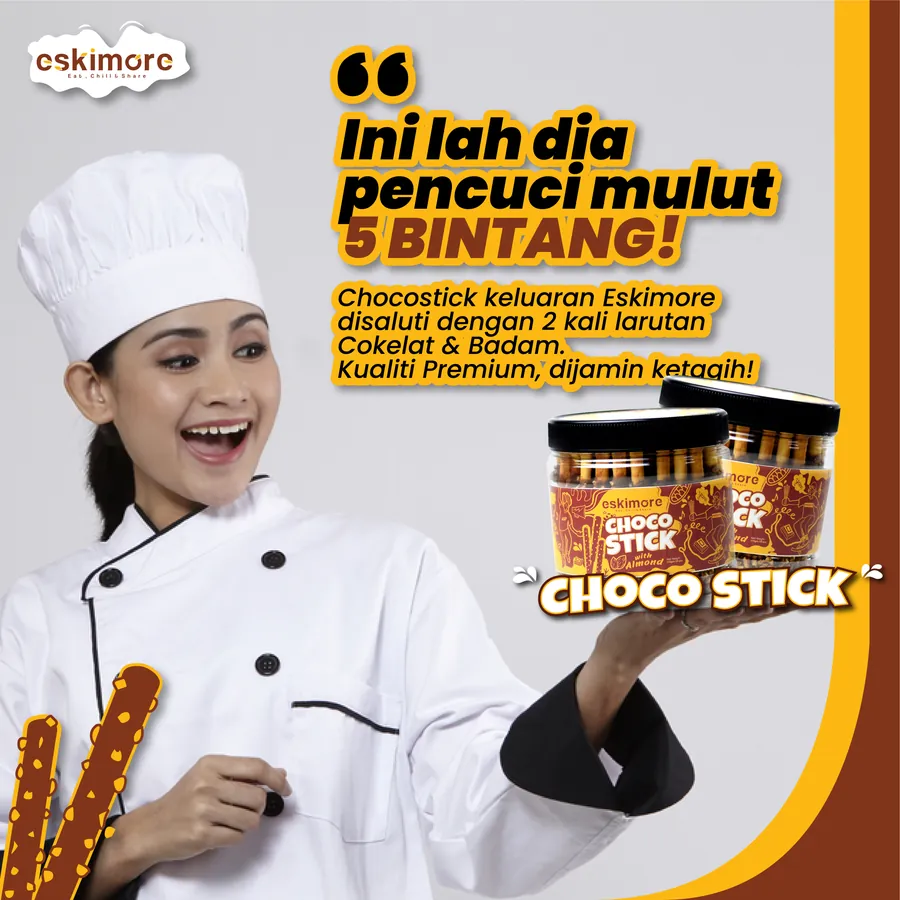 Poster iklan Chocostick by ESKIMORE - Food & Beverage