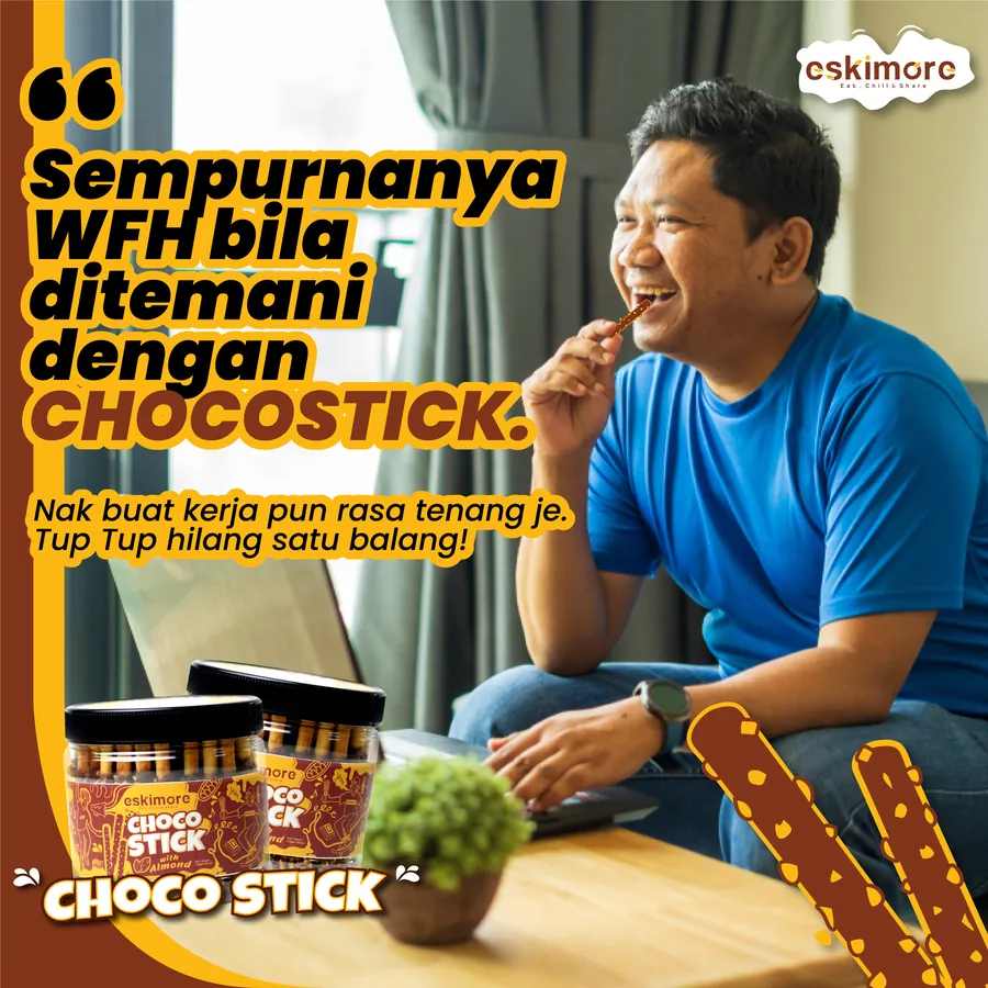 Poster iklan Chocostick by ESKIMORE - Food & Beverage
