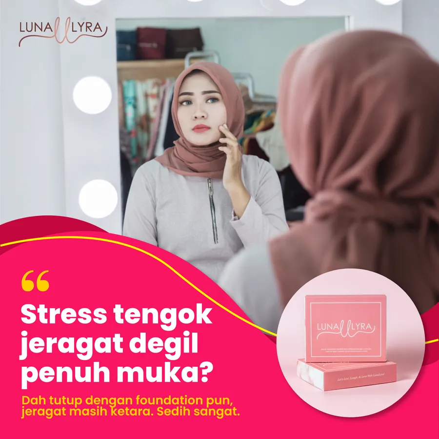 Poster iklan complete _ Luna Lyra - Beauty / Kewanitaan