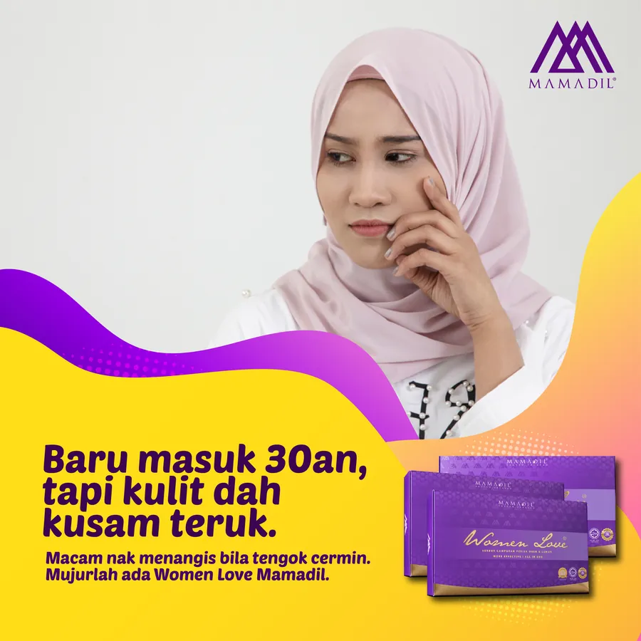 Poster iklan complete _ Mamadil - Beauty / Kewanitaan