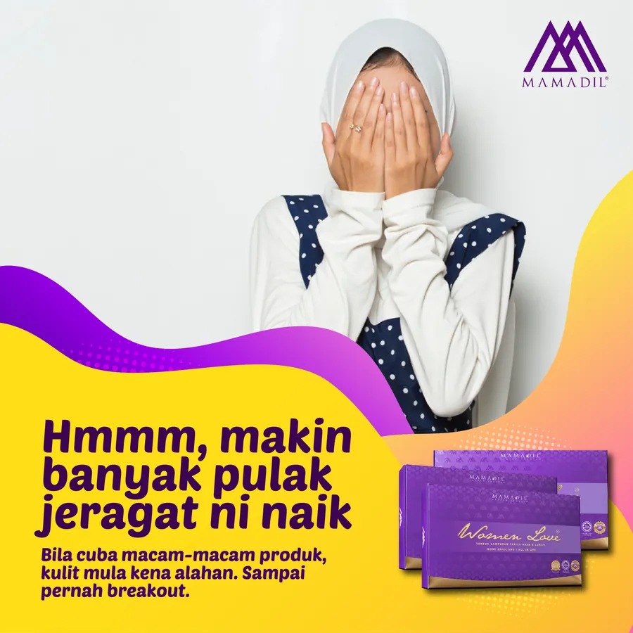 Poster iklan complete _ Mamadil - Beauty / Kewanitaan