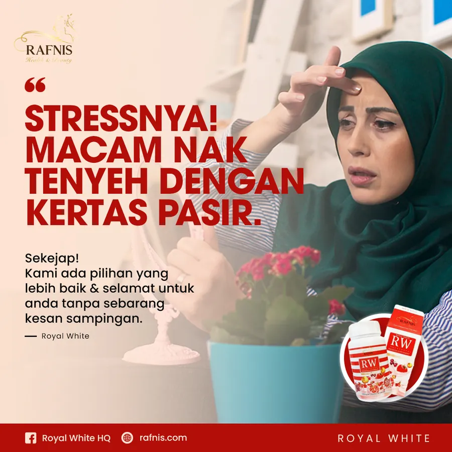 Poster iklan complete _ Royal White - Beauty / Kewanitaan