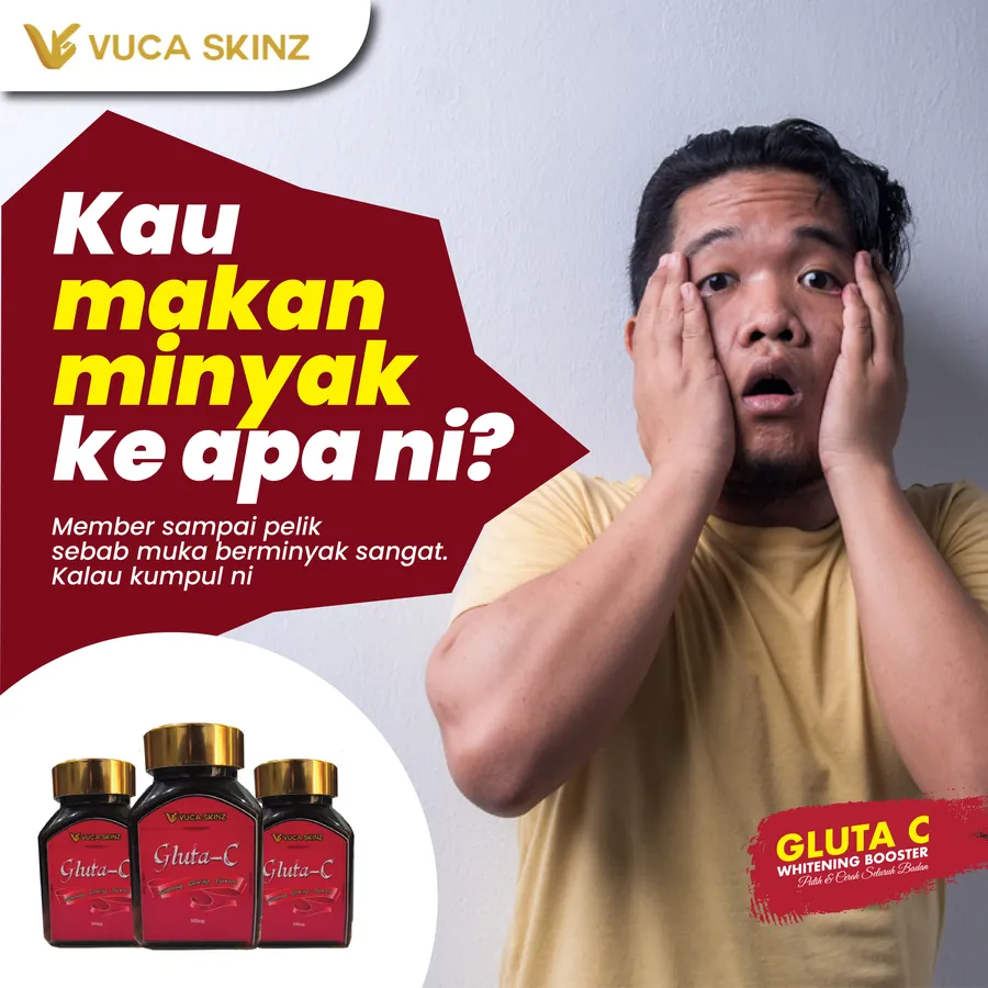 Poster iklan GLUTA C - Beauty / Kewanitaan