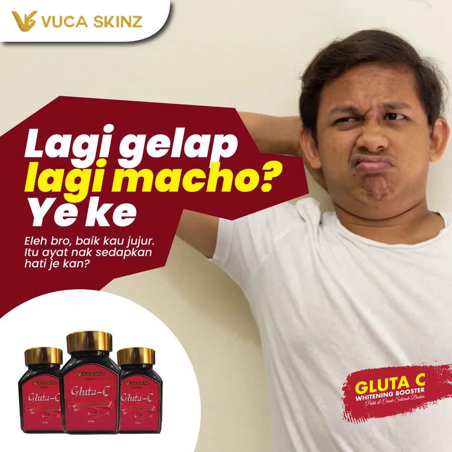Poster iklan GLUTA C - Beauty / Kewanitaan