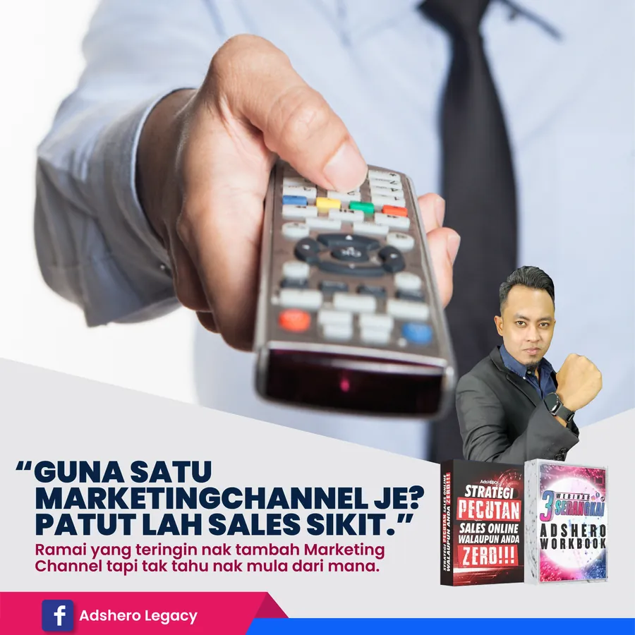 Poster iklan Webinar Pengiklanan - Class / Seminar