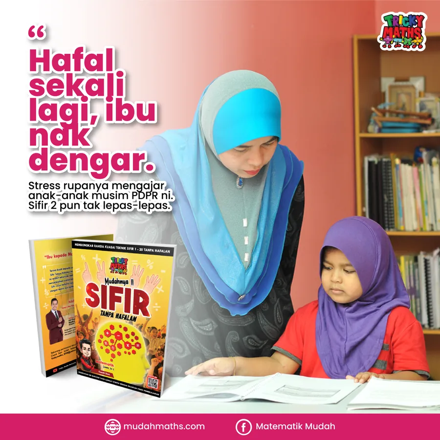 Poster iklan MUDAH MATHS - Buku