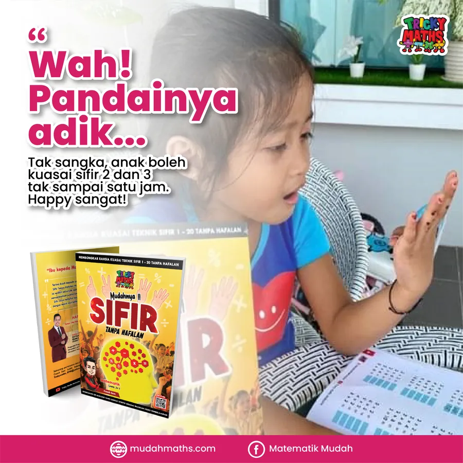 Poster iklan MUDAH MATHS - Buku