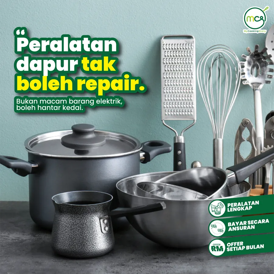 Poster iklan My Cooking Story - Kitchenware