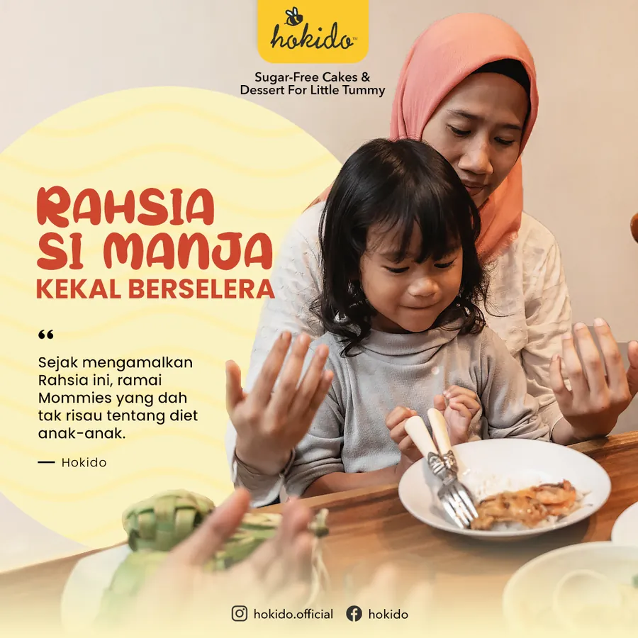 Poster iklan Hokido - Kids