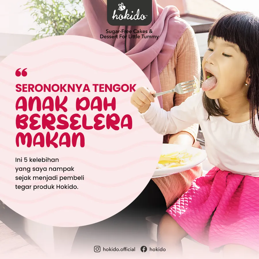 Poster iklan Hokido - Kids