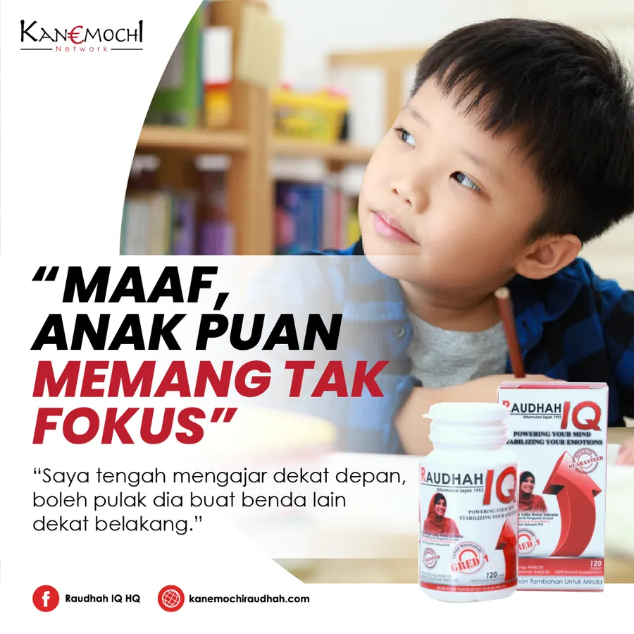 Poster iklan Raudhah - Kids